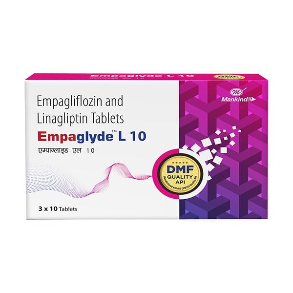 EMPAGLYDE L 10 Tablet 10's