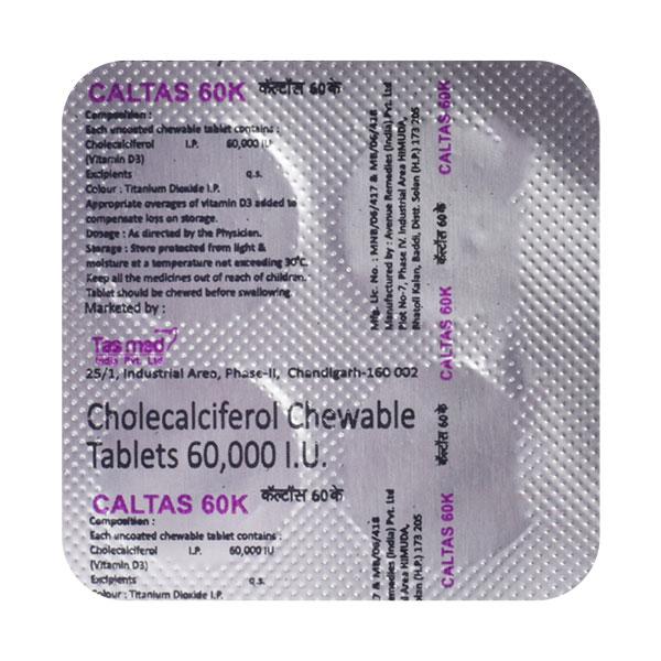 CALTAS 60000IU Tablet 4's