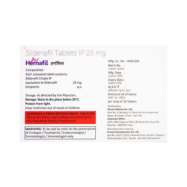 HERNAFIL Tablet 10's
