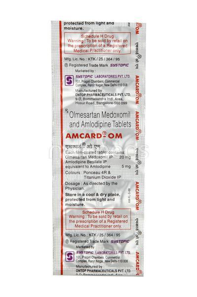 Amcard OM Tablet 10'S