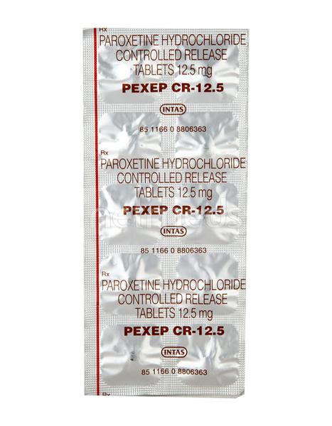Pexep CR 12.5mg Tablet 10'S