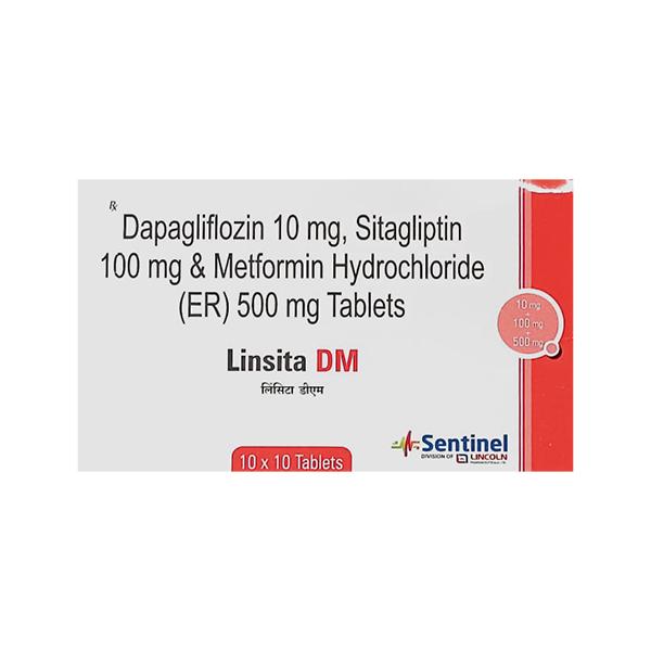 LINSITA DM Tablet 10's
