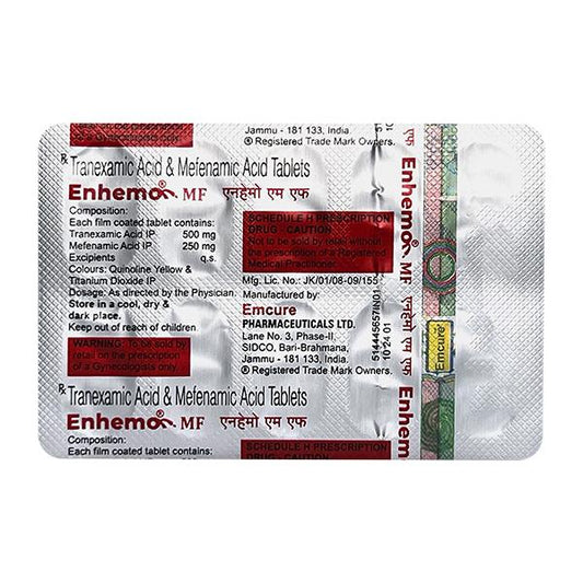 ENHEMO MF Tablet 10's