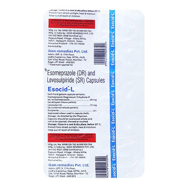 ESOCID L Capsule 10's