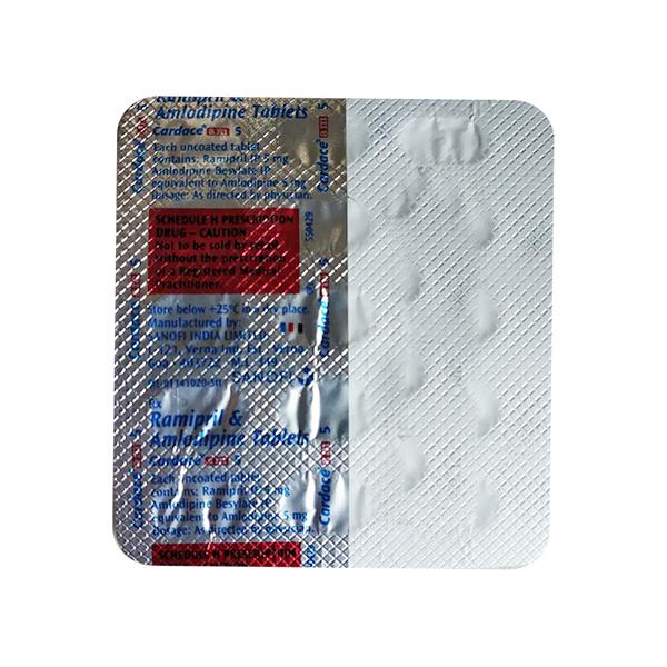 CARDACE AM 5 Tablet 15's