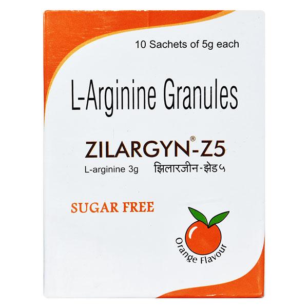 ZILARGYN Z5 Sugar Free Orange Falvour Granules 5gm