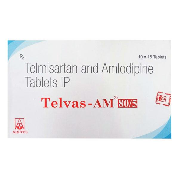 TELVAS AM 80/5 Tablet 15's