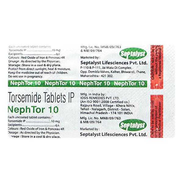 NEPHTOR 10mg Tablet 10's