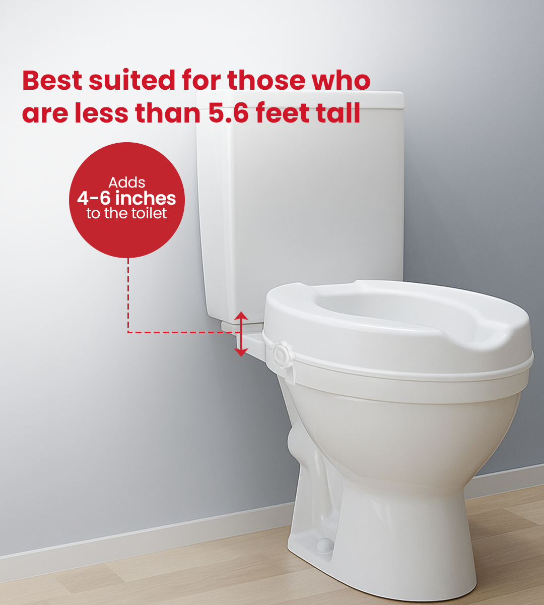 AGEasy Commode Seat Raiser