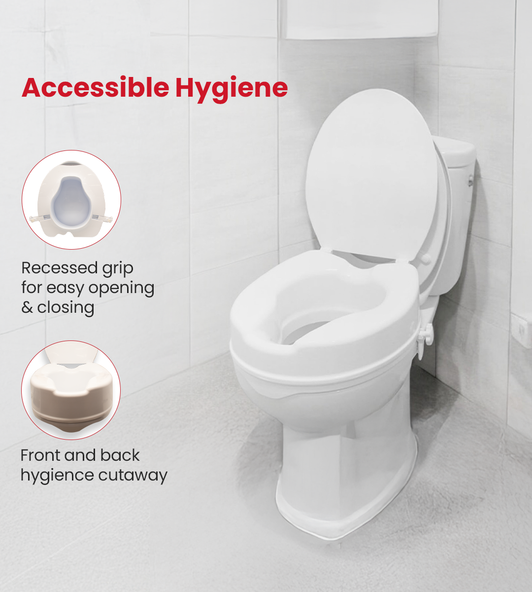 AGEasy Commode Seat Raiser