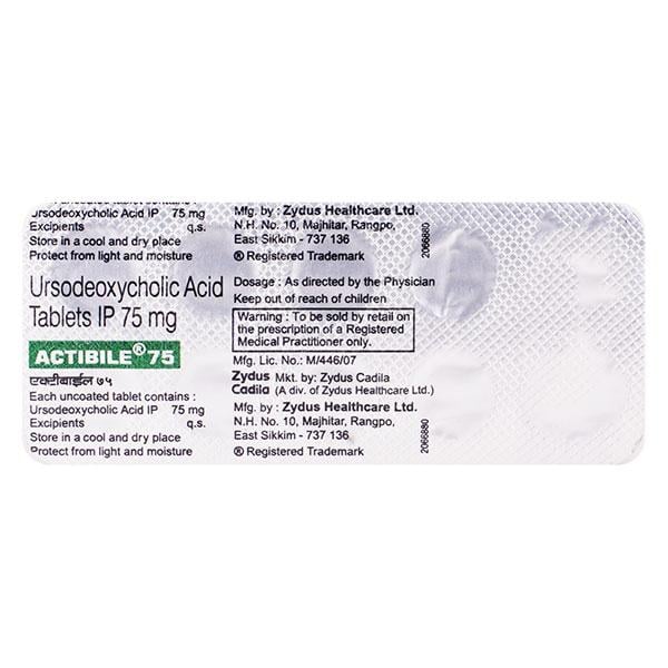 ACTIBILE 75mg Tablet 10's