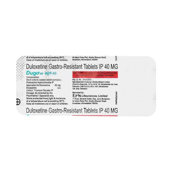 DUGO 40 Tablet 10's