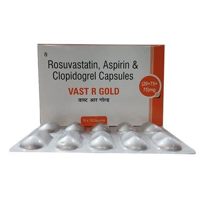 Vast R Gold Capsule 10's