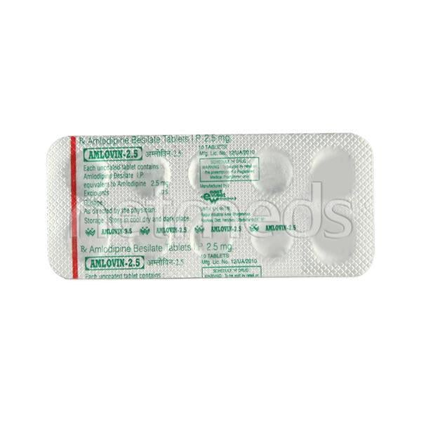 Amlovin 2.5mg Tablet 10'S