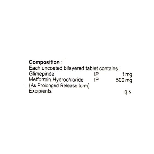 ADGLIM M 1mg Tablet 10's