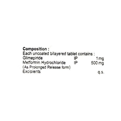 ADGLIM M 1mg Tablet 10's