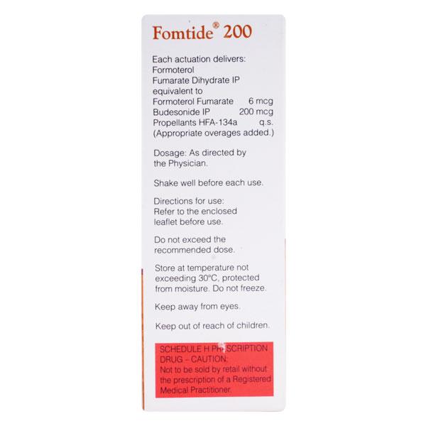 FOMTIDE 200 Inhaler 120md