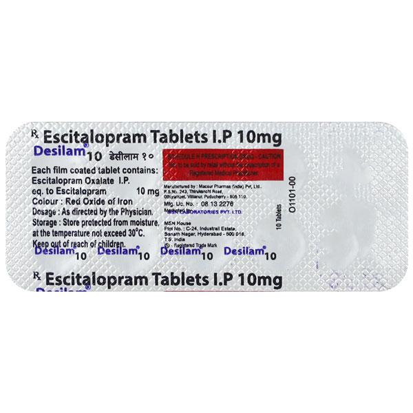 Desilam 10mg Tablet 10'S