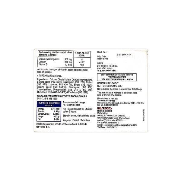 Setfrac Plus Tablet 15'S