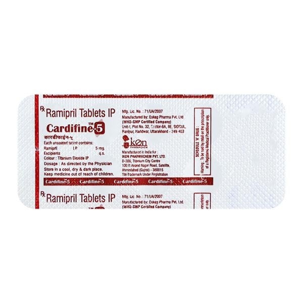 CARDIFINE 5 Tablet 10's