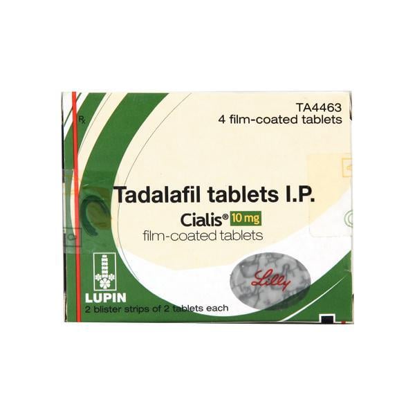 Cialis 10mg Tablet 4'S