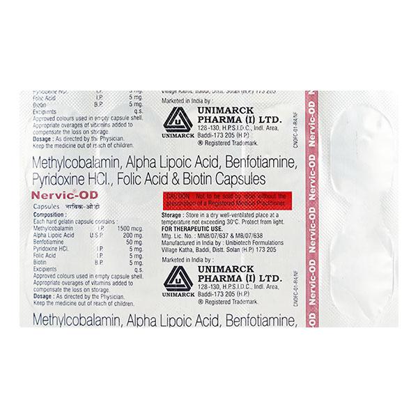 NERVIC OD Capsule 10's