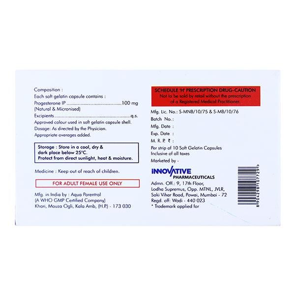 ISOGEST 100mg Softgel 10's