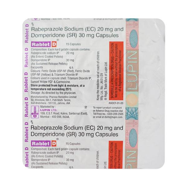 RABLET D Capsule 15's