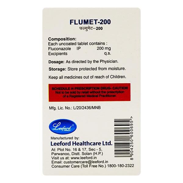 FLUMET 200mg Tablet 1's