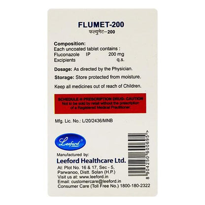 FLUMET 200mg Tablet 1's
