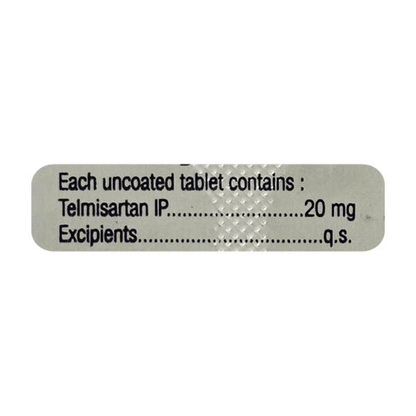 Telmijub 20mg Tablet 10'S
