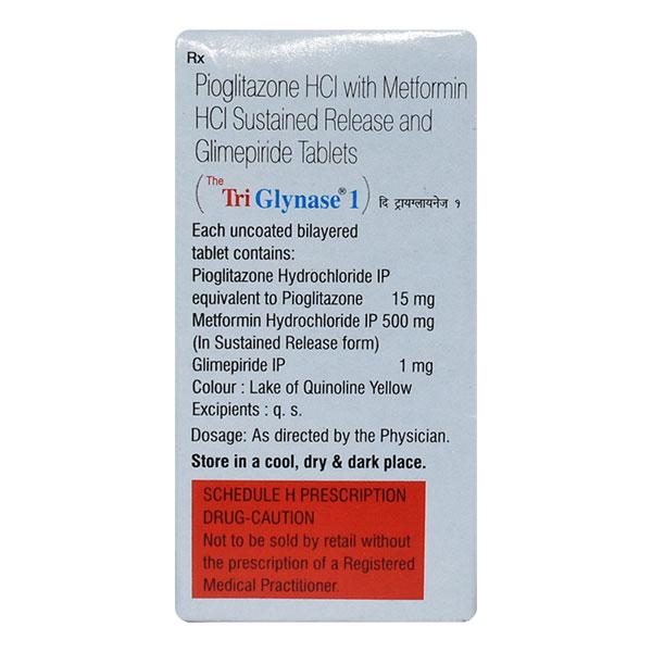 THE TRIGLYNASE 1 Tablet 10's