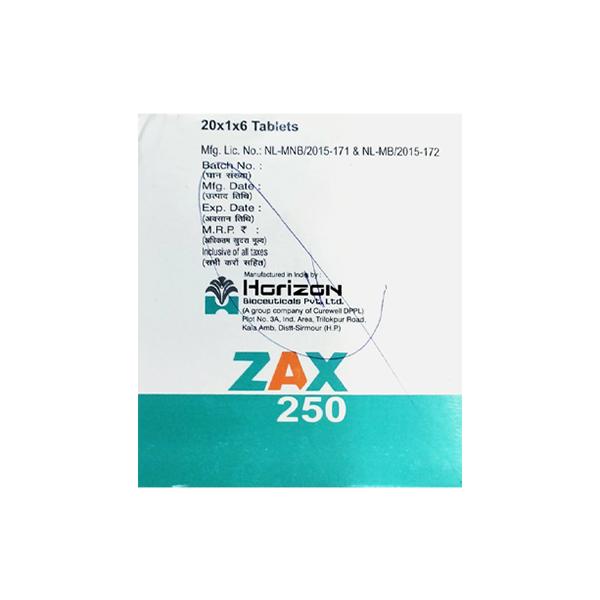 ZAX 250 Tablet 6's