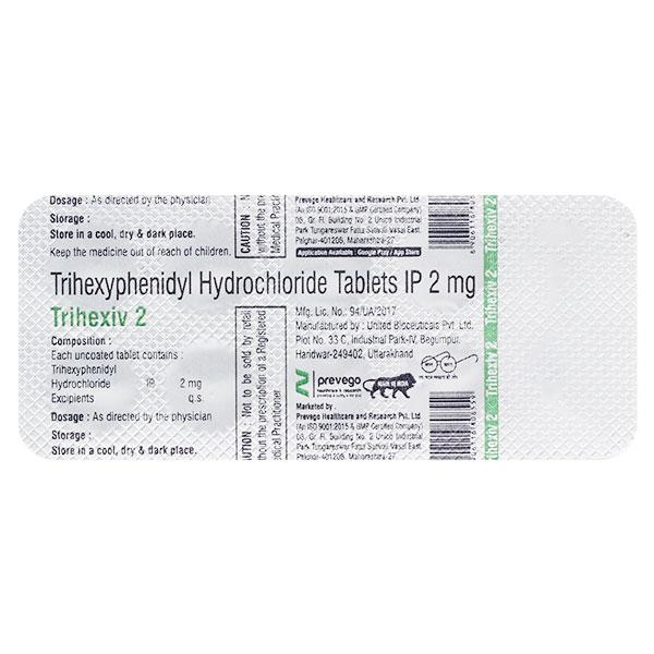 TRIHEXIV 2 Tablet 10's