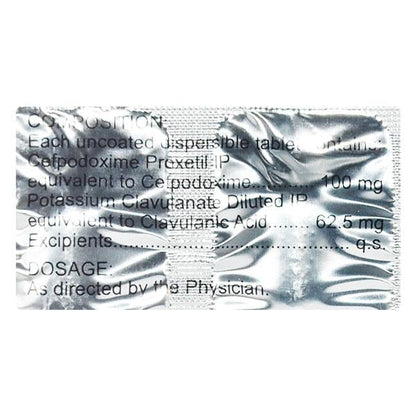 Zipod CV DT 100mg Tablet 10'S