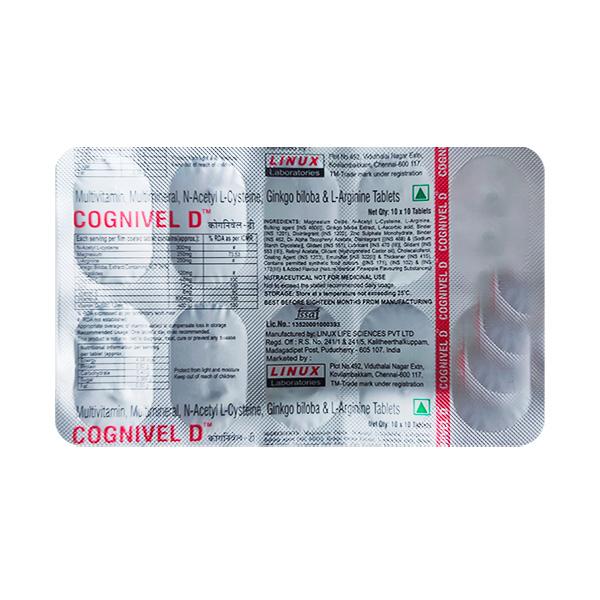 COGNIVEL D TABLET 10'S