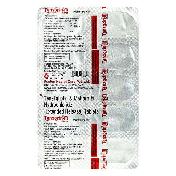 TENSORIN M FORTE Tablet 10's