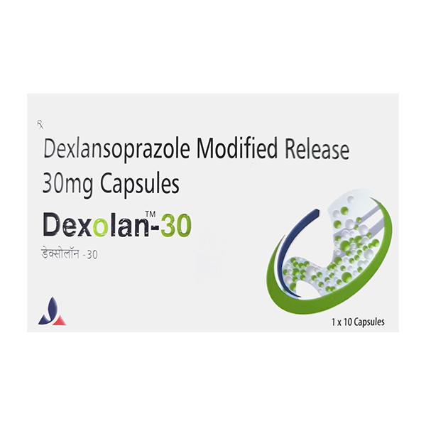 DEXOLAN 30 Capsule 10's