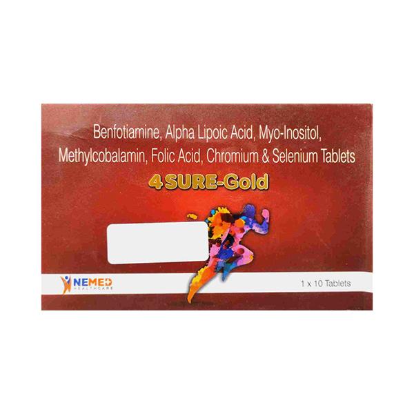 4 SURE GOLD Tablet 10's