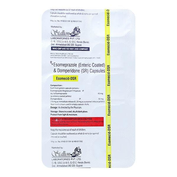 ESOMECID DSR Capsule 10's