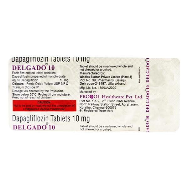 DELGADO 10 Tablet 10's