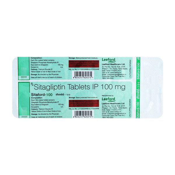SITAFORD 100 Tablet 10's