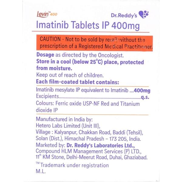 Levin 400mg Tablet 10'S