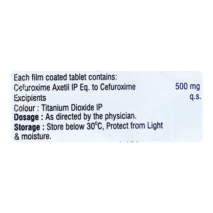 CUXIM 500 Tablet 10's