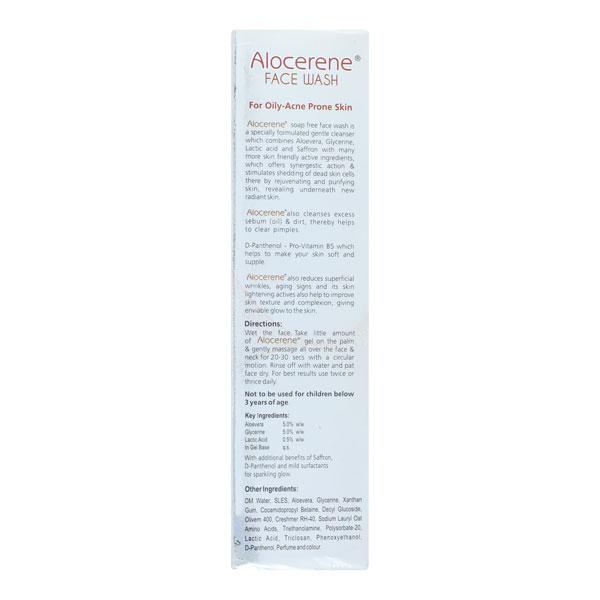 ALOCERENE ENRICHED WITH SAFFORN Face Wash 50gm