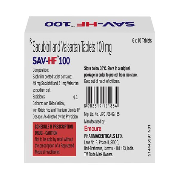 SAV HF 100 Tablet 10's