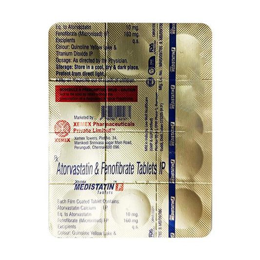 MEDISTATIN F Tablet 10's