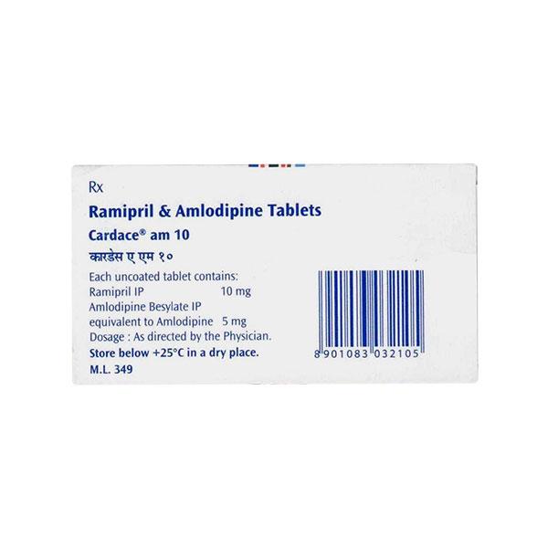 CARDACE AM 10 Tablet 15's
