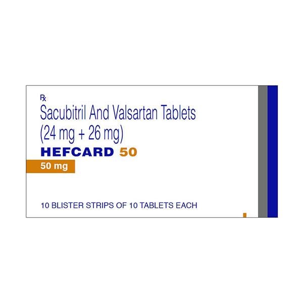 HEFCARD 50 Tablet 10's