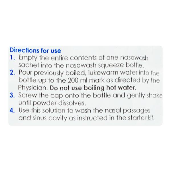 Nasowash Sachet 7.8Gm